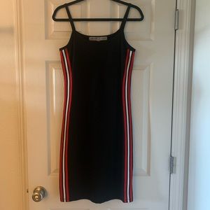 Absolutely Famous Race Stripe Body Con Dress